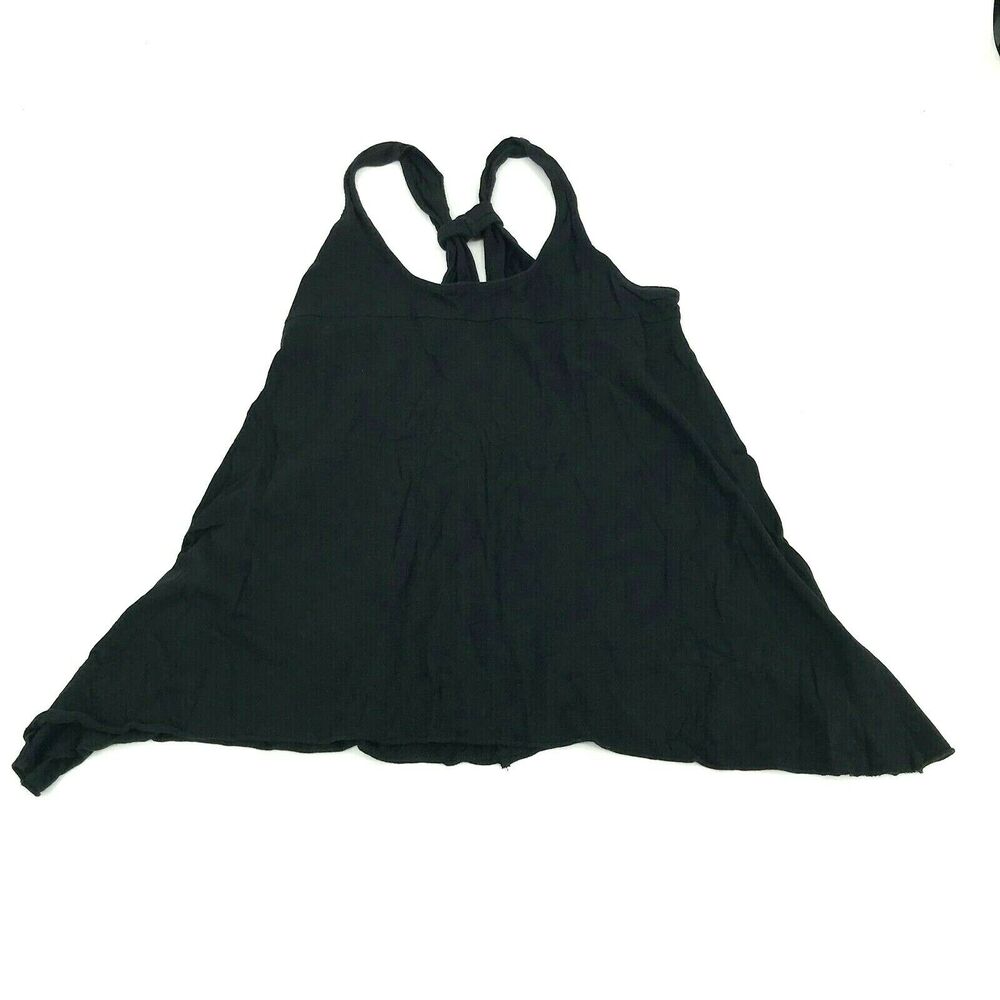 Cabi Women’s Solid Black Sleeveless Flowy Tank Top Size Medium